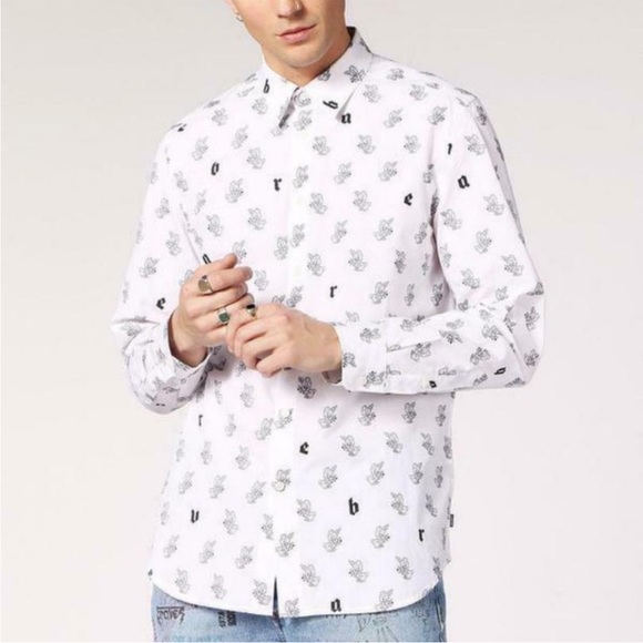 Diesel Rabbit Button Down Shirt - Picture 4 of 5